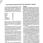 Victorian Association of Day Nurseries